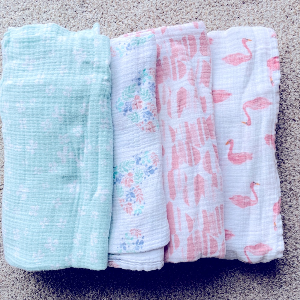 Aden and Anais Muslim Swaddle blanket set